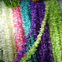Spring simulation wisteria flower sowberry vines artificial flower garden hanging hanging hanging ceiling