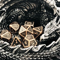 Retro Dungeons & Dragons Guardian Dragon Beast board game Dice color collection storage tray Ashtray