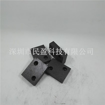 Four-square brake pads 63*47*15 14 16 screw oblique hole raw paper frame brake pads Shenzhen friction pads