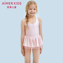 Adoring children princess dream girl girl girl baby one-piece hot spring beach skirt swimsuit AK1671521