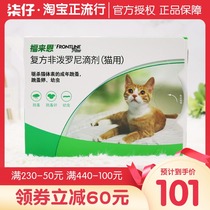 Foley in vitro anthelmintic Cat 3 whole box of cat anthelmintics cat drops into cat kitten flea Flea Drops