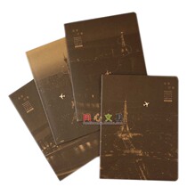 Dolin soft manuscript 16K B5-40 night tour Paris line packed fresh stationery students class notes notepad