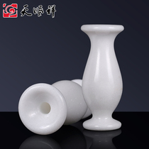 Hanbai Jade Treasure Bottle Jade Vase Tombstone Former Bone Ash Box Sustentaposition Natural Stone Sculpted Safety Swing Piece