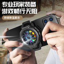  Mobile phone cooling artifact Play chicken game radiator semiconductor cooling mobile phone cooling anchor live fan Apple Huawei Xiaomi mobile phone heating cooling artifact lazy bracket cooling sticker