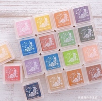 (Spot) 21-color Quintaguchi Nazu kodomo no kao water-based stamp