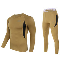 ESDY new outdoor sports long sleeve quick-drying tight-fitting sweating warm function underwear set