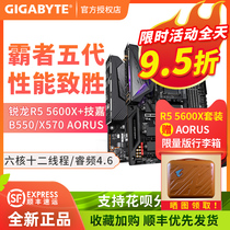 AMD Ruilong 5600X 5800X 3700X Gigabyte ASUS B550 X570 CPU Motherboard Set