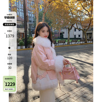 Deriss warm Nordic new leads fox Mao winter female young fur coat Pike