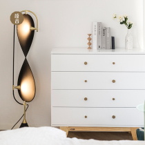 Cheep issac locker multi-function storage simple modern living room solid wood drawer type household four-bucket cabinet