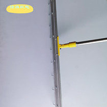 Color sand sand sand floor cloth mortar paver cement self-leveling ruler scraper tooth rake vertical push trowel