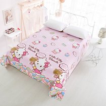 Bed sheet single piece cute hipster bed sheet girl princess princess style cartoon girl cute hipster Cotton