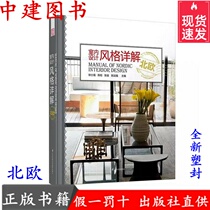 Interior design style details Nordic Natural style modern industrial style positioning books