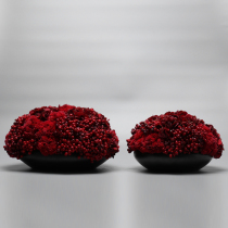 Modern new Chinese emulated red embroidered ball wild fruit son berries Xuan Guanghan Bu ancient shelf sale of soft decorations hem