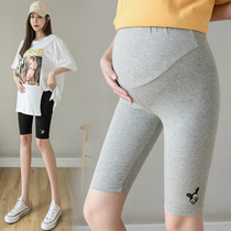 Pregnant Woman Beats Bottom Pants Summer Slim Fit Pure Cotton 50% Pants Fashion Boomer Exterior Wearing Toabs Safety Pants Shorts Summer Dress