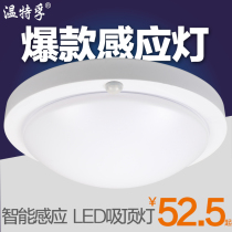 Led human body sensor light Corridor ceiling light Sound-controlled light Aisle light-controlled light Infrared staircase balcony garage light