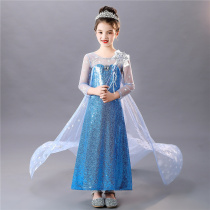 Wonderland Aisha Princess Dress Ice and Snow Girls Dress Womens Day Childrens Clothing