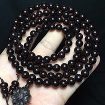 Indian leaflet rosewood demolition old material 0 7*108 Venus high oil-dense rosary hand string pendant