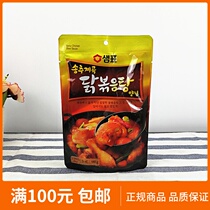 In November 21 South Korea imported cooking spicy chicken soup with sauce Korean sauce 180g