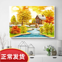 Mona Lisa Cross Stitch 2021 New Small Pieces Thread Embroidery Living Room Bedroom Dining Room Handmade Simple Embroidery