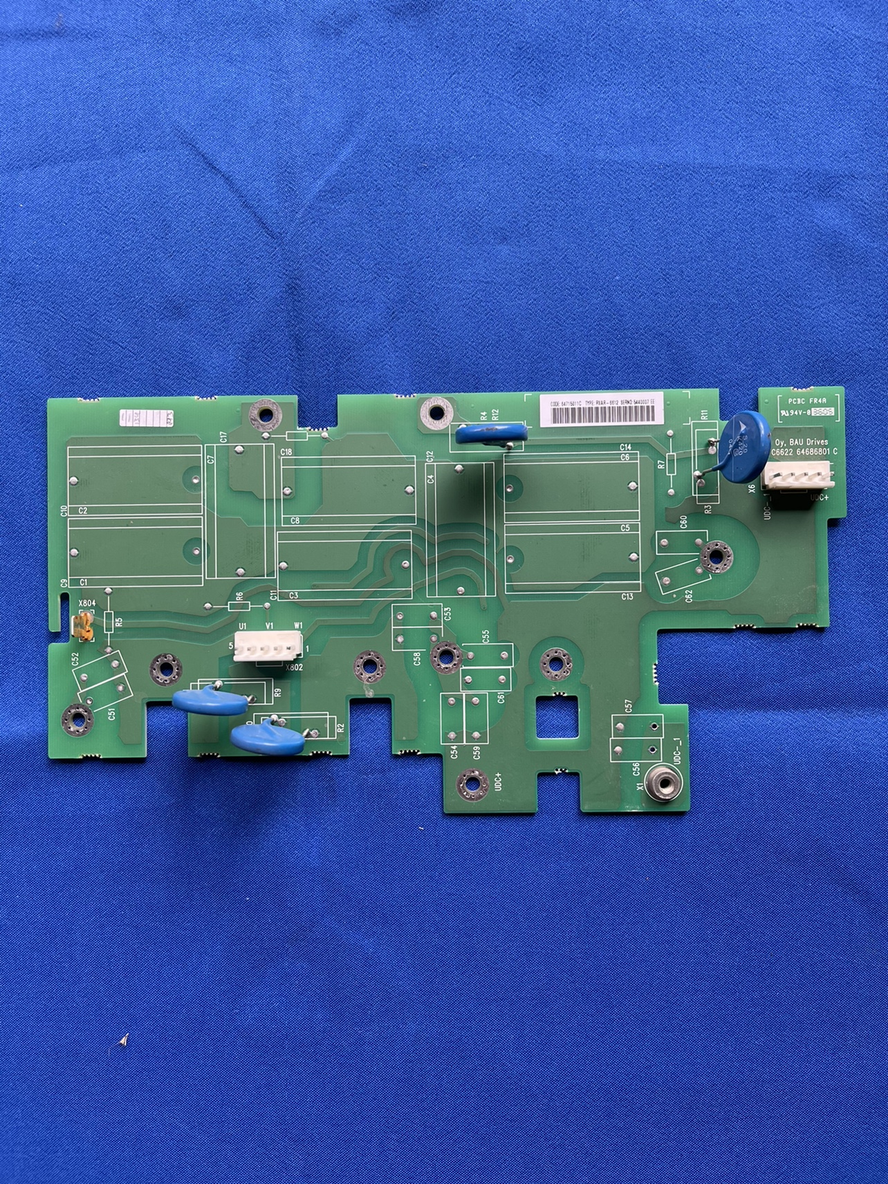 RVAR6612 surge absorbing plate ABB800 series frequency converter filtering plate rectification filtering plate incoming line trigger plate