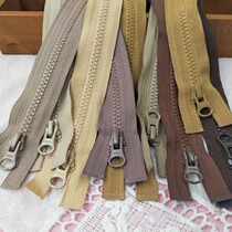 ykk Curry Series 5 resin zipper 76cm coat cotton jacket down jacket garment zipper good quality