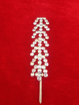 High-end opera wooden head noodles Peking opera head noodles Tsing Yi flower Dan head noodles headdresses fish bones thorn ears of wheat