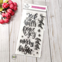 MFT Handwritten Wishes Handwritten Holiday Imported Transparent Seal