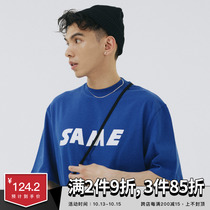 SAMESAME2021SS new logo national tide short sleeve loose versatile bottomless T-shirt men and women Spring Summer thin