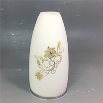 Restaurant light Living room Restaurant chandelier Three-head modern minimalist creative table dining room glass lampshade Lamp accessories