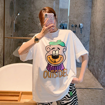 (Special Price Flush) Summer Fashion pure cotton pregnant woman T-shirt Summer Fashion medium long short sleeve summer style maternity dress