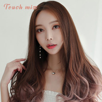 TOUCH MISS wig female natural realistic fashion long straight hair cute face repair U-shaped new half headgear