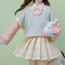 Sunshine milkshake original Mori tribe jk uniform dress genuine dress dress a pleated skirt new plaid skirt