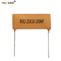 RI82 sheet glass glaze high-voltage resistor 1M68M100M150M200M300M500M1GJF precision 1%
