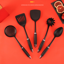 High-temperature resistant nylon shovel non-stick pan special pan shovel kitchen Home fried vegetable shovel Kitchenware Soup Spoon Leaking Spoon Suit