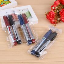 2 Set marker pen large pen CD pen Logistics Office pen thick pen hook line Pen small department store