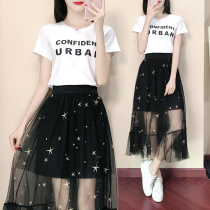 Teenage Girl Little Fresher Suit Dress Children 2022 New Summer Students Very Fairy French Niche Dress Summer Tide