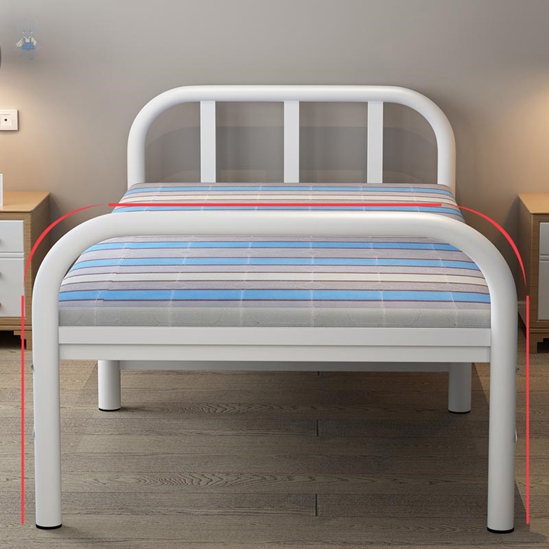 Hospital bed folding bed people durable Simple type Indoor load strong fixed infusion bed frame Bedroom bed portable