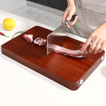 Cutting board solid wood household cutting board antibacterial and mildew proof Board iron wood kitchen sticky board whole black sandalwood knife board accounted for cutting board