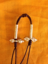 Chanting Buddha counter rosary 925 sterling silver handmade Buddhist supplies (special trumpet)