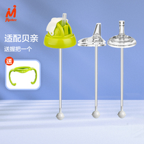 (New product)Bottle transfer cup duckbill nozzle cup suitable for Beichen wide mouth glass bottle accessories