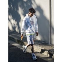 Furnace Autumn New Chinese element Chinese character printing hooded sweater men loose Joker couple coat hoodie