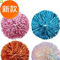 Cheerleading flower h Ball 3 5 inch cheerleading team hand flower cheerleading flower Flower Ball colorful ball cheerleading team holding flower