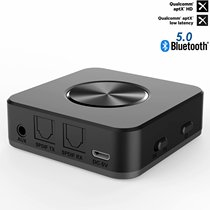 Bluetooth receiver and transmitter All-in-one machine Bluetooth 5 0 adapter APTX-LL Lossless sound quality wireless transmitter