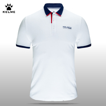 Kalme group purchase sports POLO short-sleeved cotton solid color shirt lapel slim Paul casual T-shirt 3891062