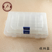Hardware accessories storage box element box four-in button box monk head rivet placement box small toolbox storage box storage box