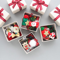 Pet Christmas hairclip Hair Rope Dog hairclip VIP Set Hair Card Pet Edge Clip Hair Decoration