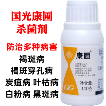 Green plant flower potted plant fungicide Universal Leaf spot black spot blight powdery mildew sterilizer fungicide