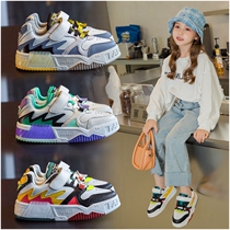 Next win girls sports shoes 2021 autumn and winter new children Boys board shoes small white shoes casual shoes tide women