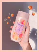 Japans local version of the spot Johnson & Johnson peach body milk 200g water moisturizing fresh fragrance