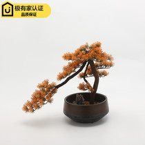New Chinese emulated welcome guest on the sale of the place-style board room Living room Hotel Xuanxuan Landscape Bonsai Adornment